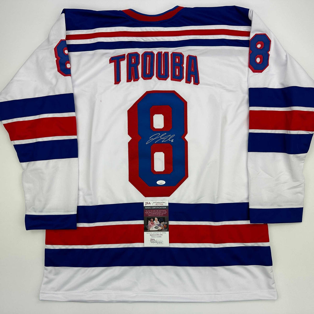 autographed-signed-jacob-trouba-new-york-white-hockey-jersey-jsa-coa