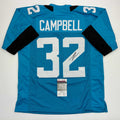 autographed-signed-tyson-campbell-jacksonville-teal-football-jersey-jsa-coa