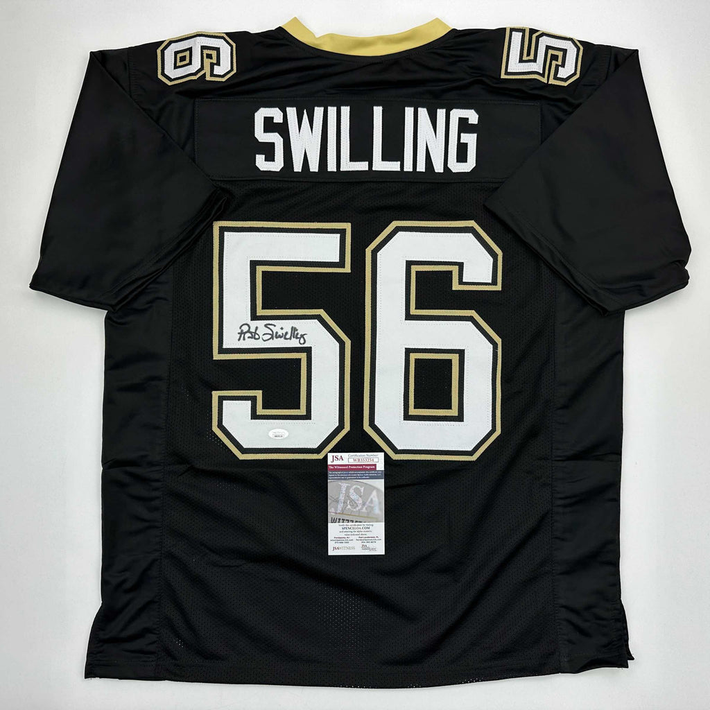 autographed-signed-pat-swilling-new-orleans-black-football-jersey-jsa-coa