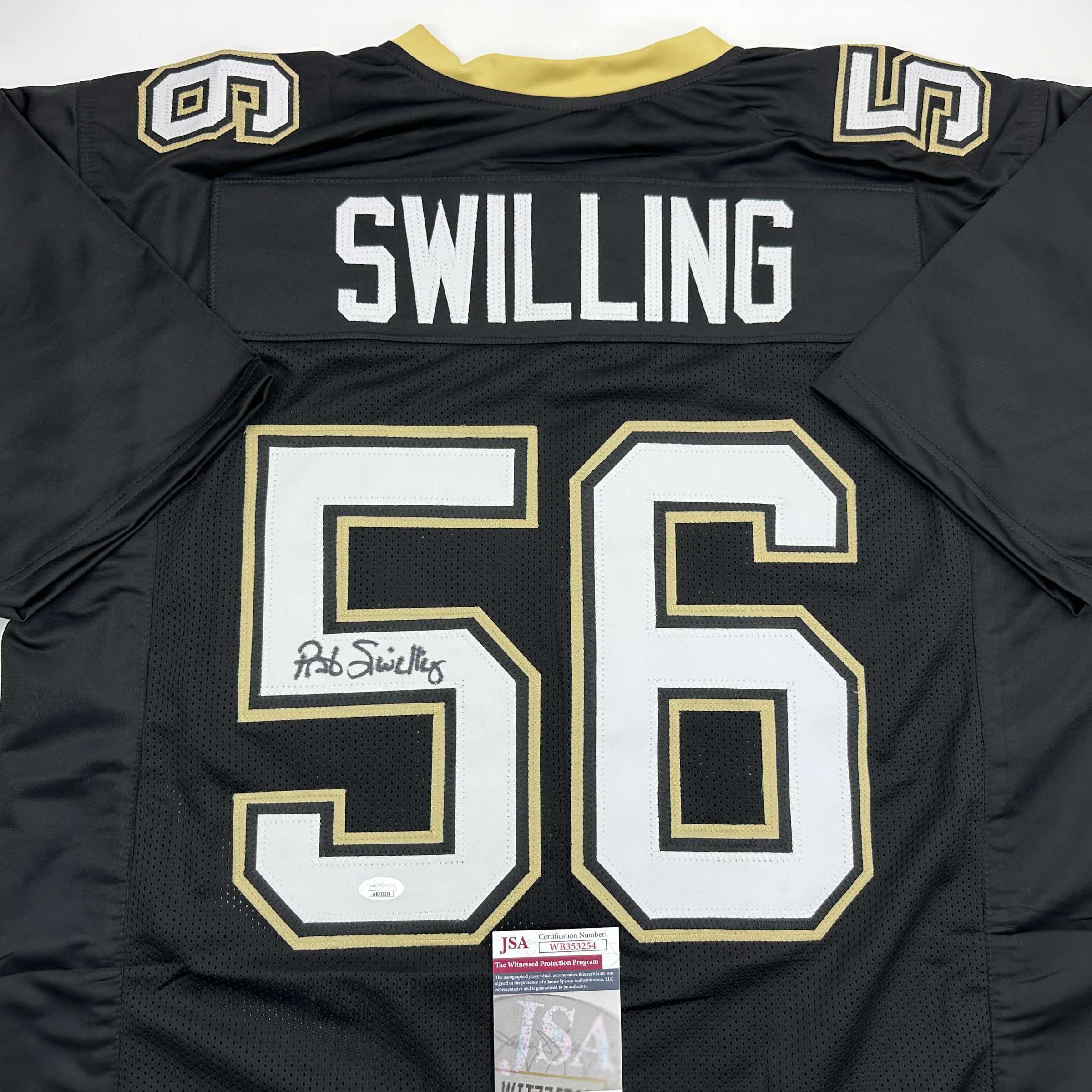 autographed-signed-pat-swilling-new-orleans-black-football-jersey-jsa-coa