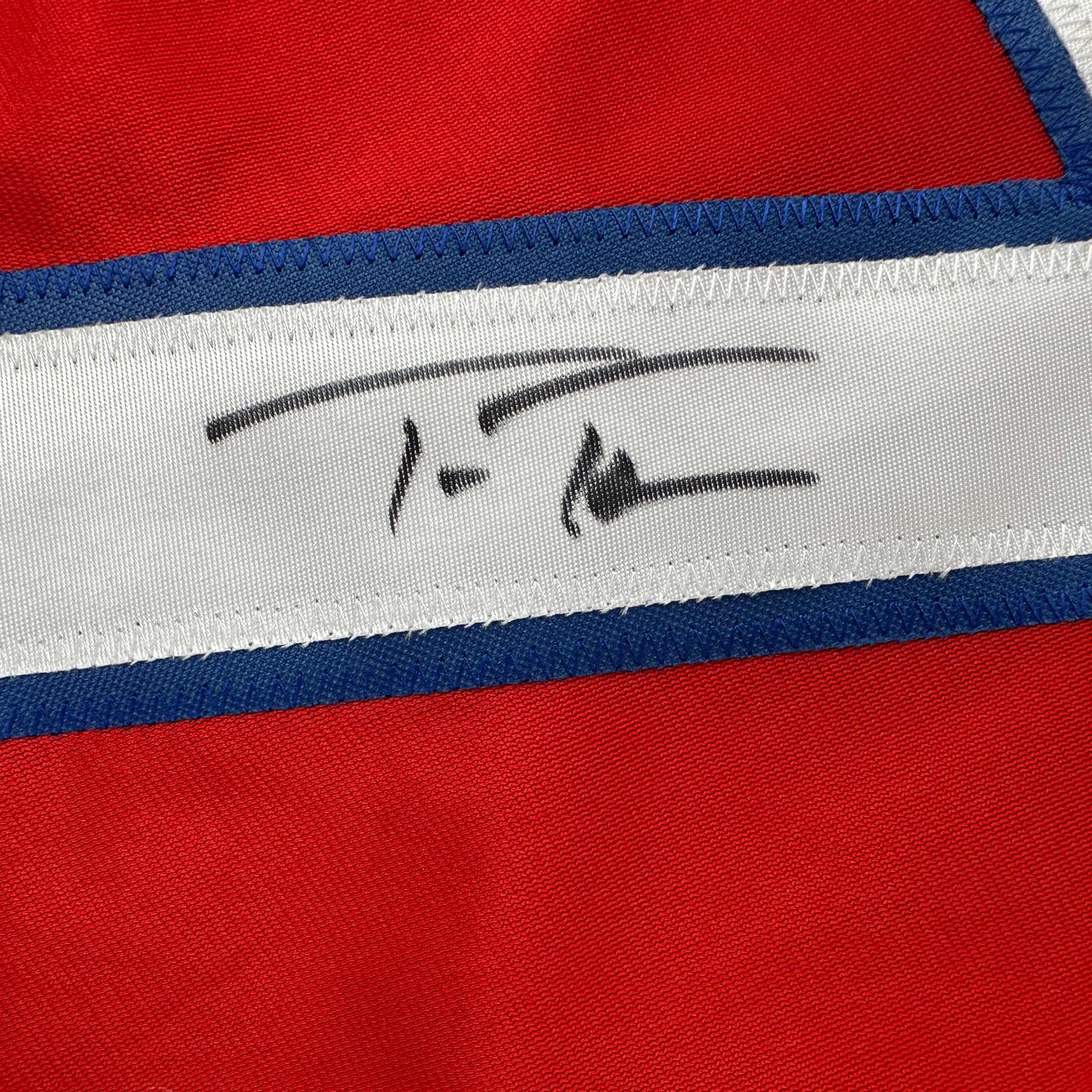 autographed-signed-trea-turner-philadelphia-red-baseball-jersey-beckett-bas-coa
