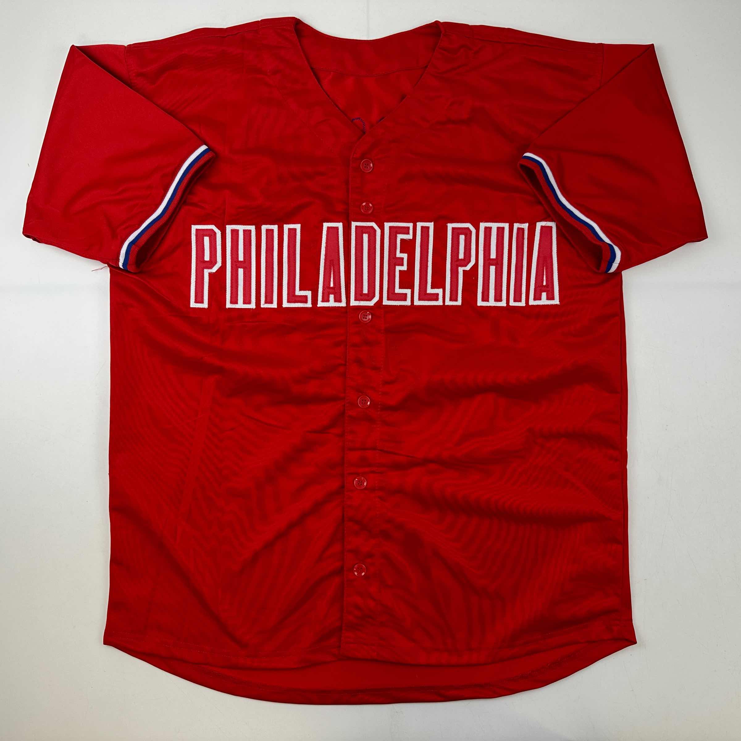 autographed-signed-trea-turner-philadelphia-red-baseball-jersey-beckett-bas-coa