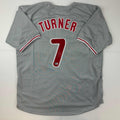 autographed-signed-trea-turner-philadelphia-grey-baseball-jersey-beckett-bas-coa