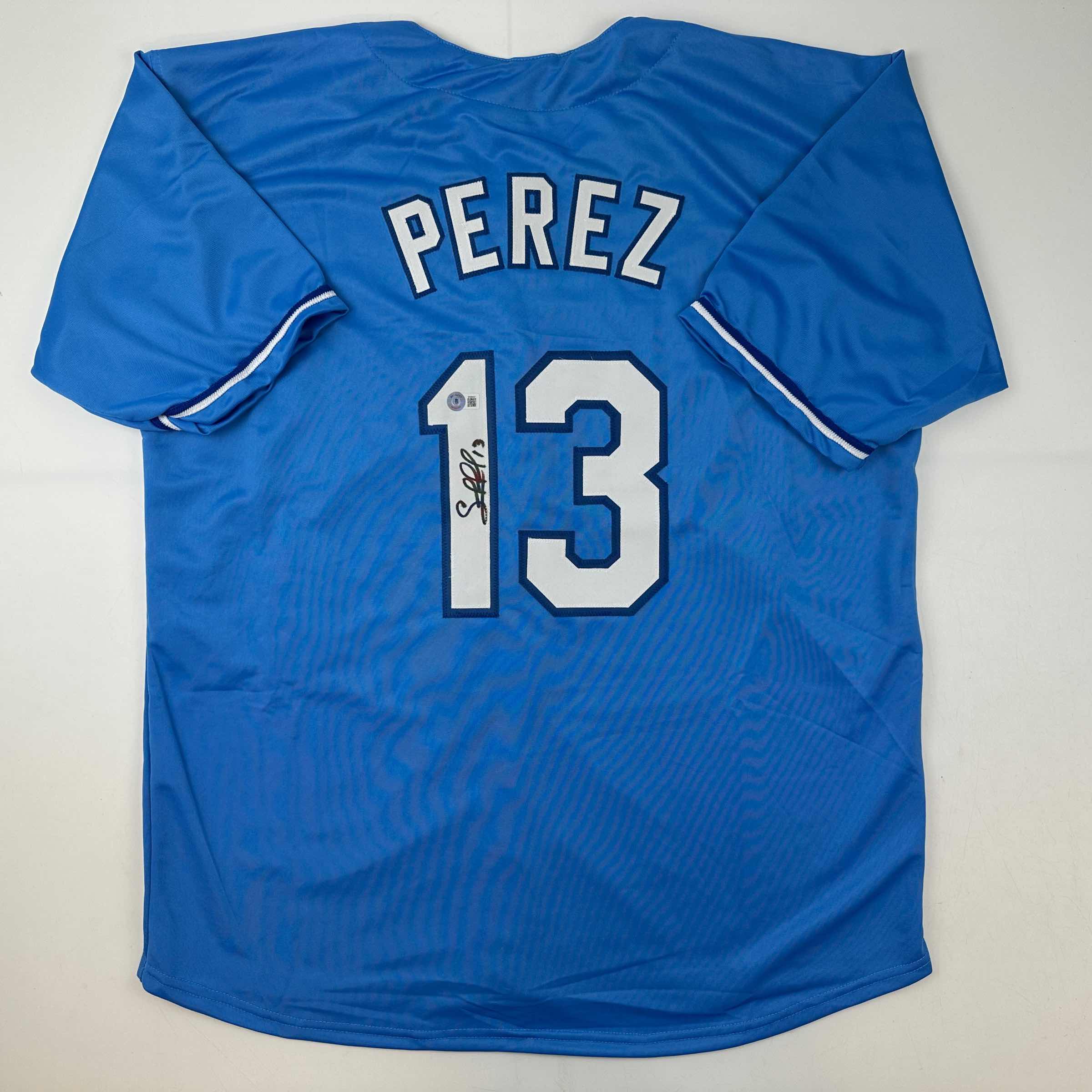 autographed-signed-salvador-perez-kansas-city-blue-baseball-jersey-beckett-bas-coa