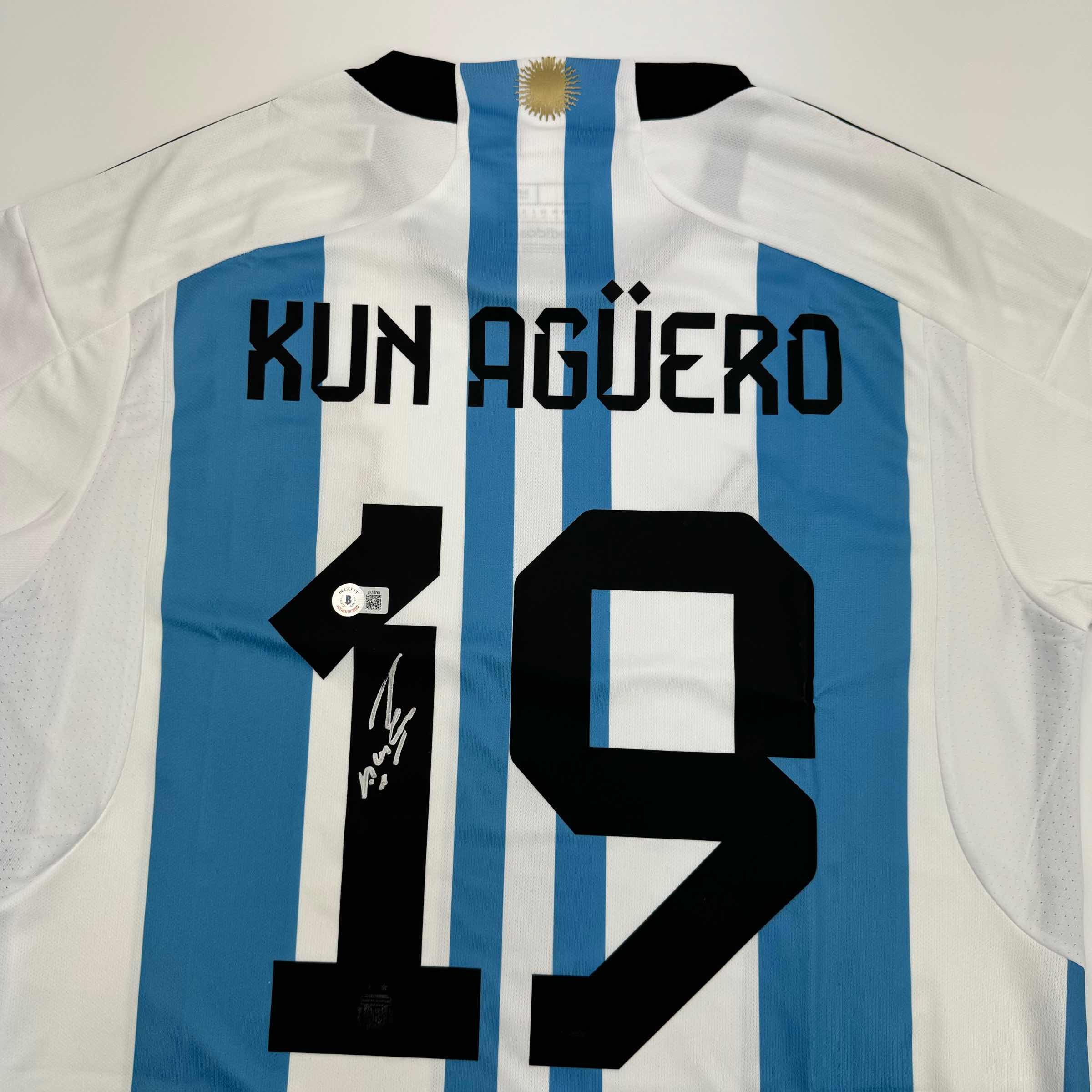 autographed-signed-sergio-kun-aguero-argentina-blue-soccer-futbol-jersey-beckett-bas-coa