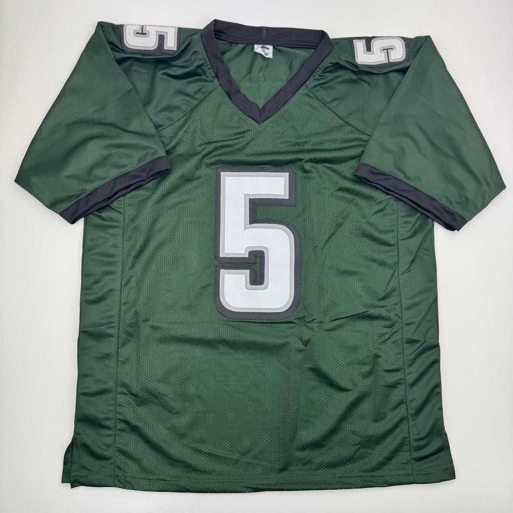 autographed-signed-donovan-mcnabb-philadelphia-green-football-jersey-beckett-bas-coa