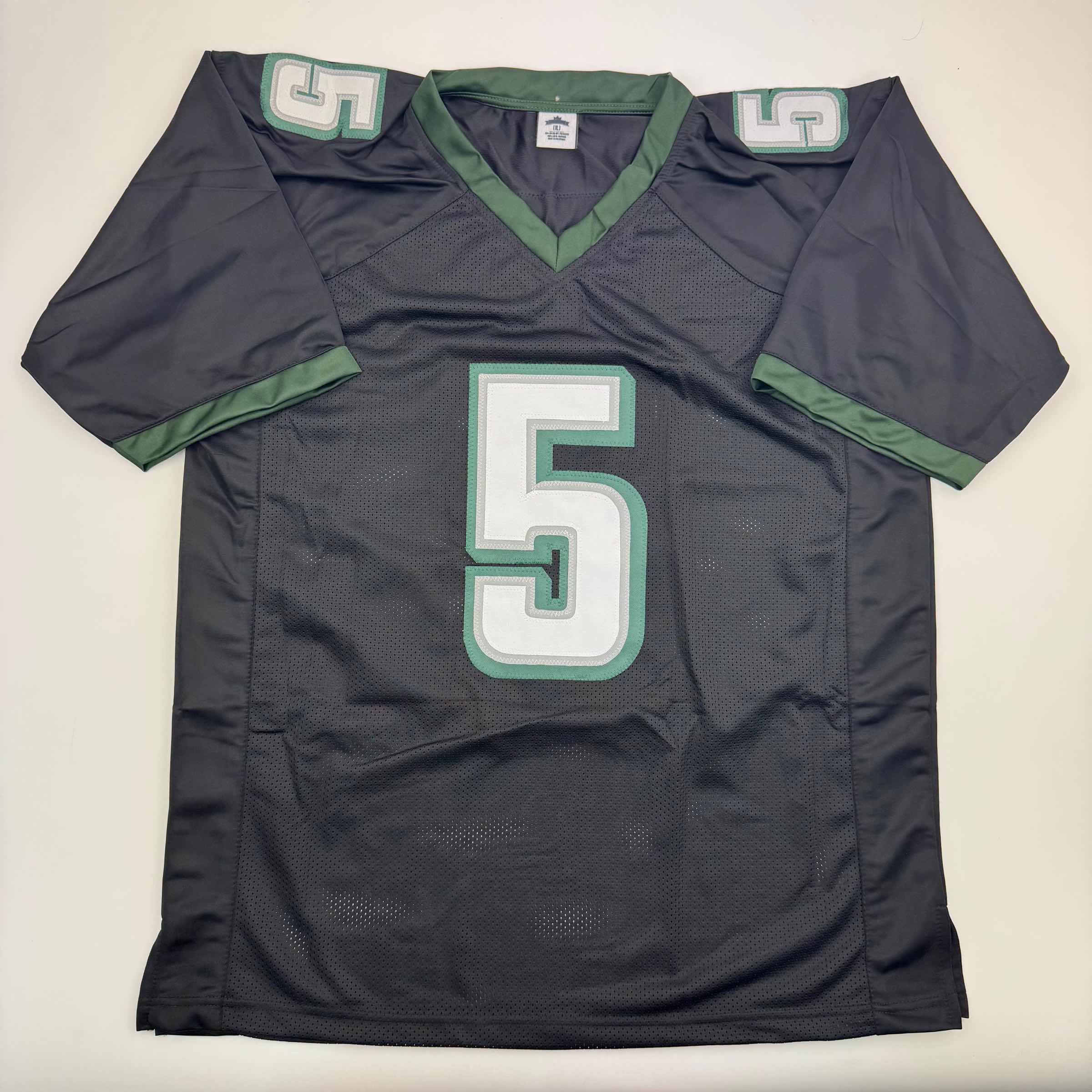 autographed-signed-donovan-mcnabb-philadelphia-black-football-jersey-jsa-coa