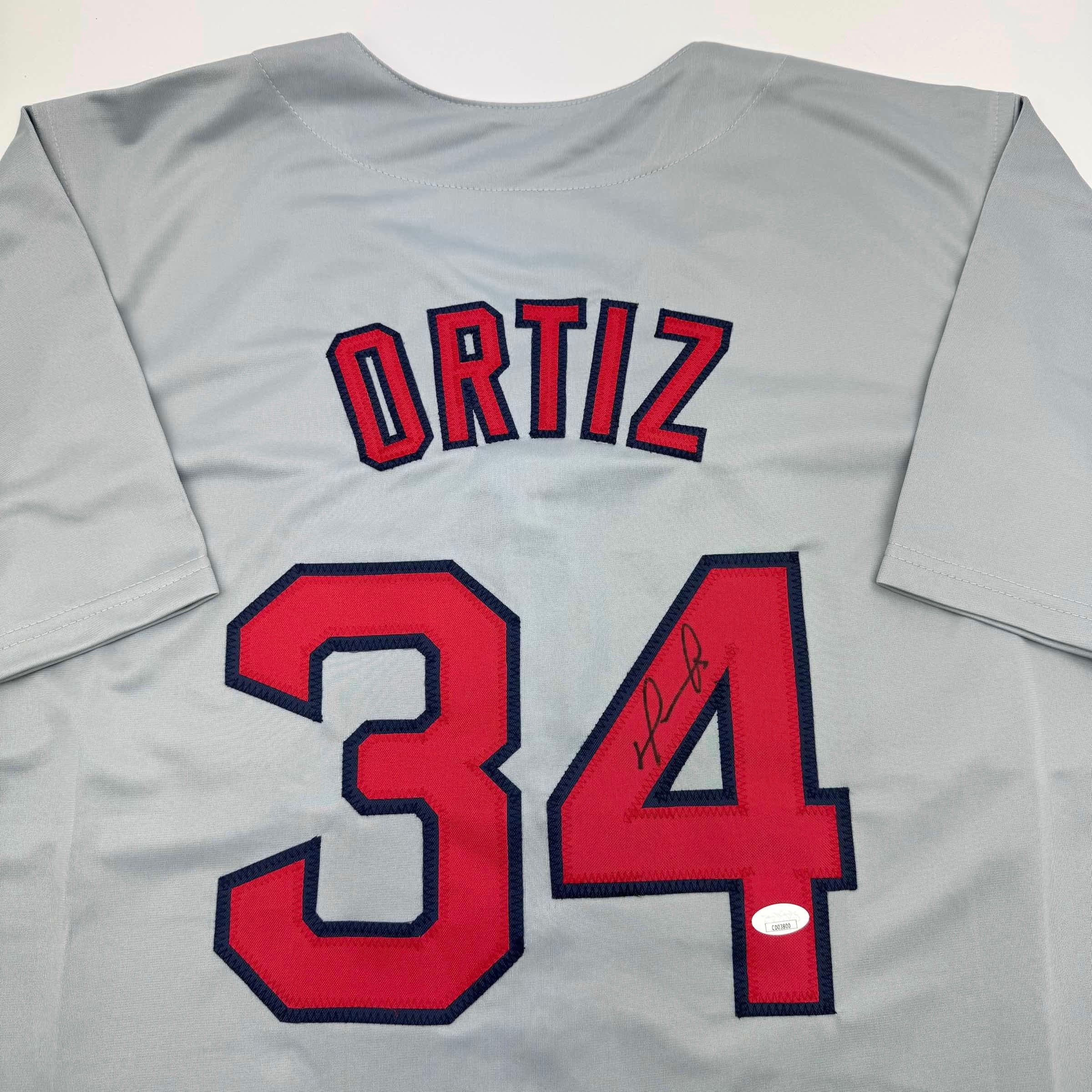 autographed-signed-david-ortiz-boston-grey-baseball-jersey-jsa-coa