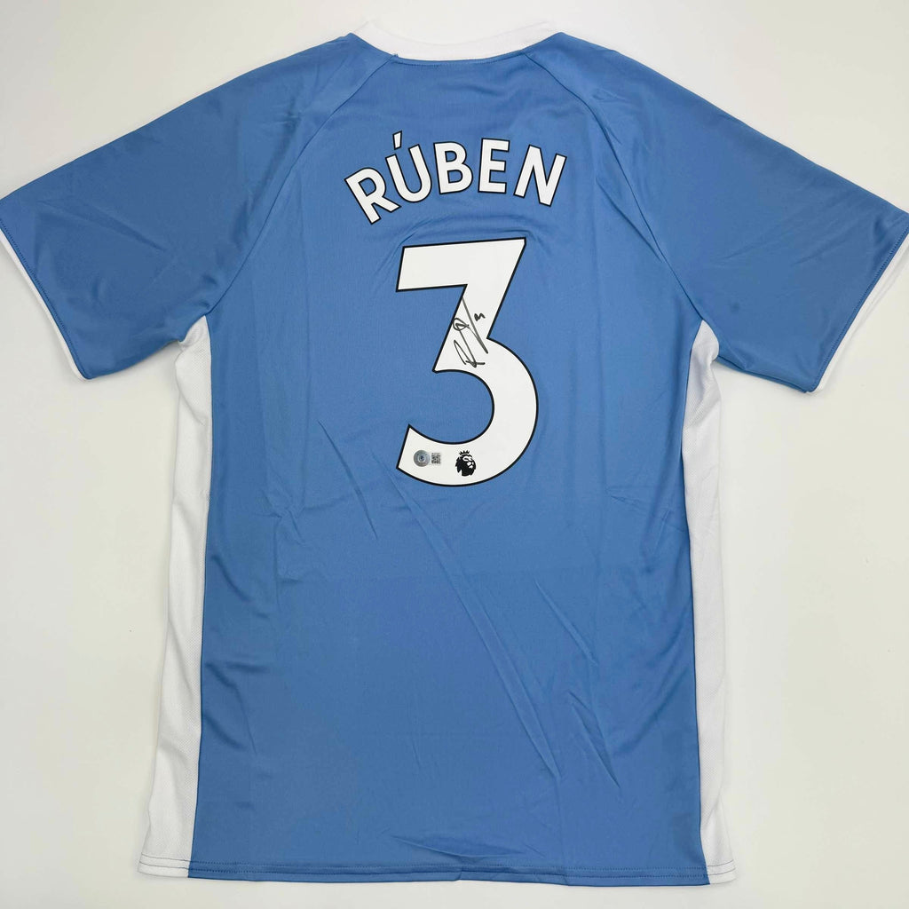 autographed-signed-ruben-dias-manchester-city-blue-soccer-futbol-jersey-beckett-bas-coa-2