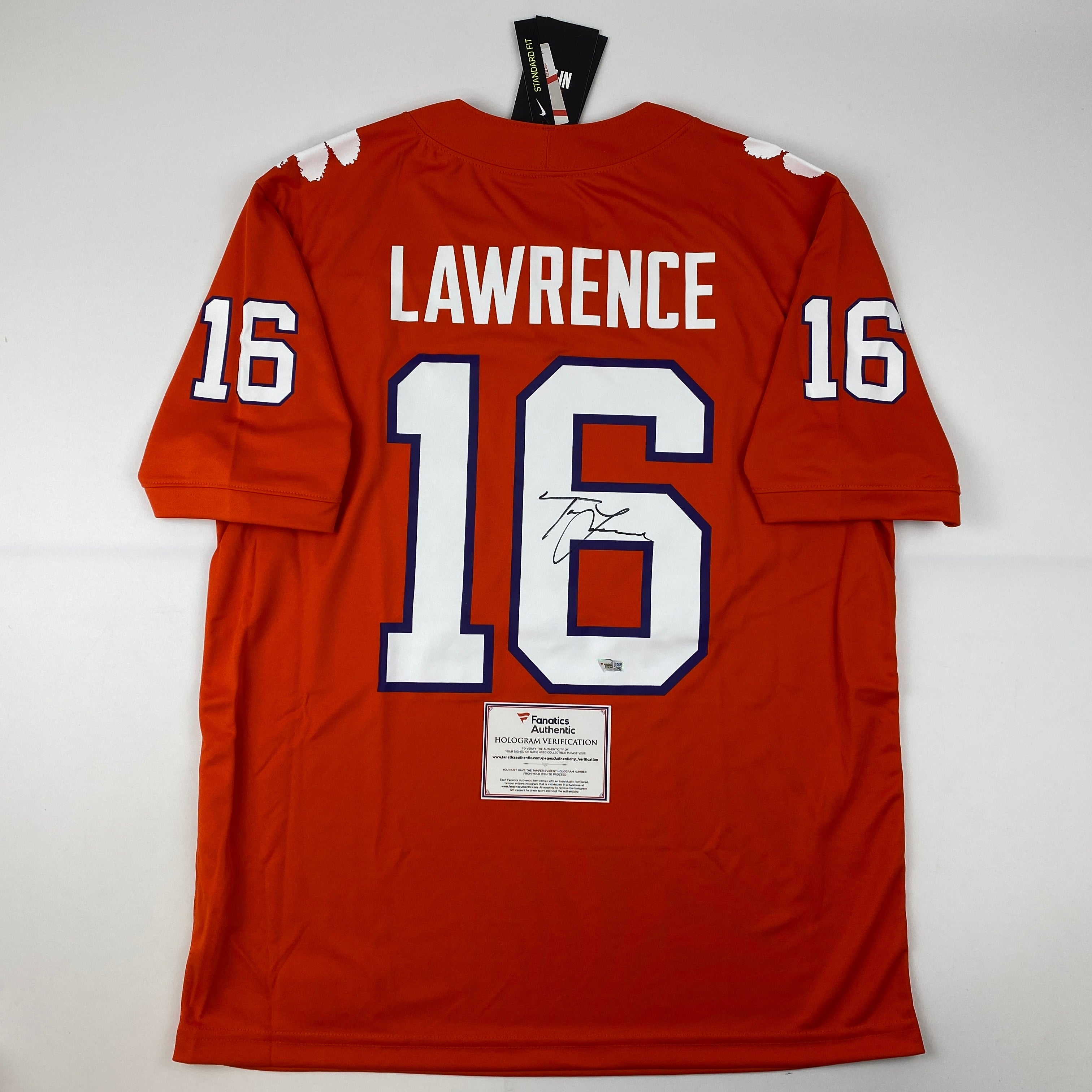 autographed-signed-trevor-lawrence-clemson-tigers-orange-authentic-nike-college-football-jersey-fanatics-coa