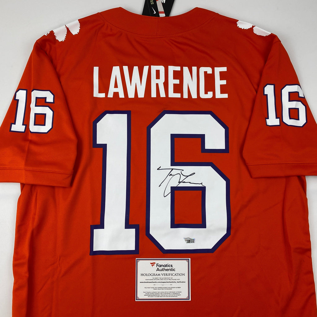 autographed-signed-trevor-lawrence-clemson-tigers-orange-authentic-nike-college-football-jersey-fanatics-coa