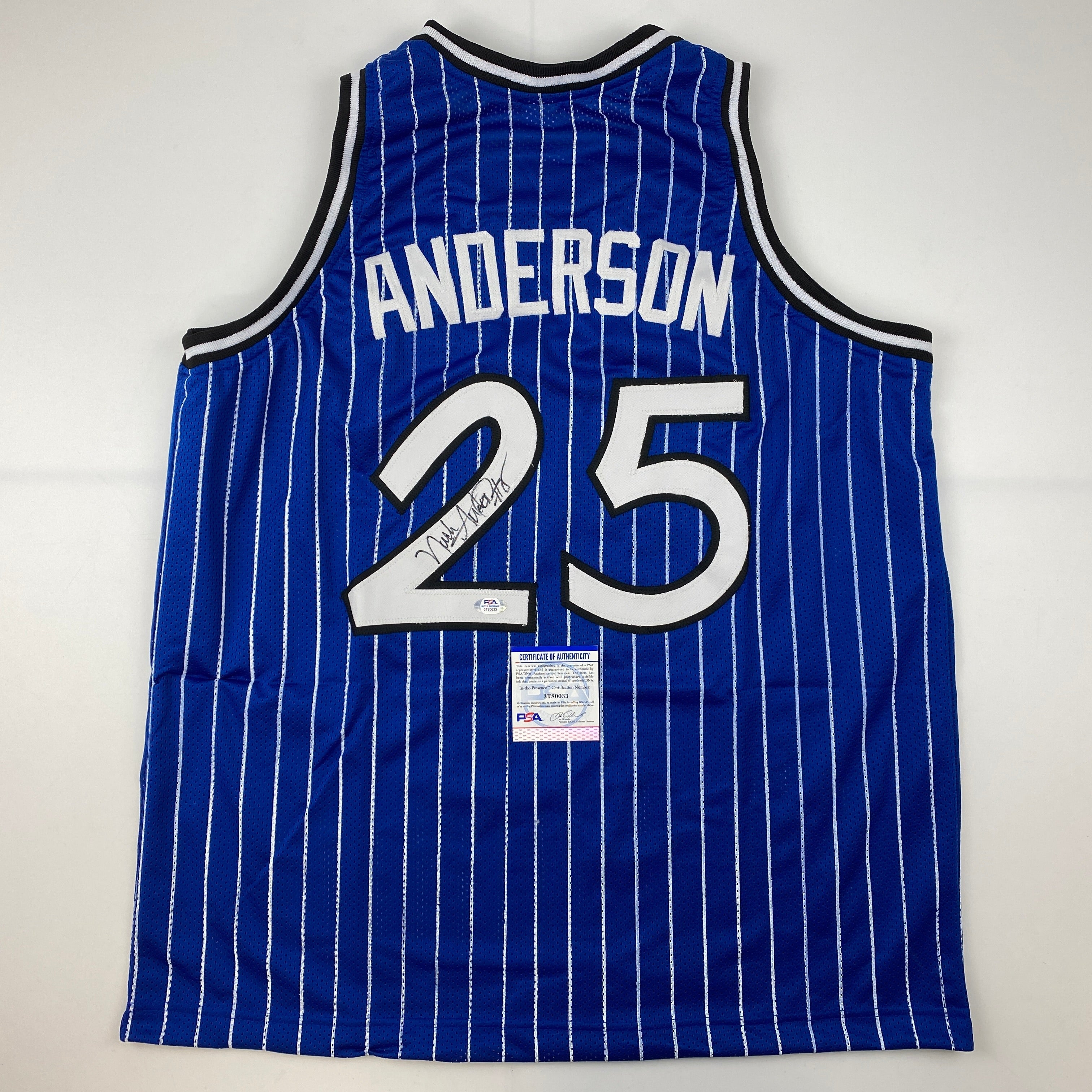 autographed-signed-nick-anderson-orlando-blue-pinstripe-basketball-jersey-psa-dna-coa