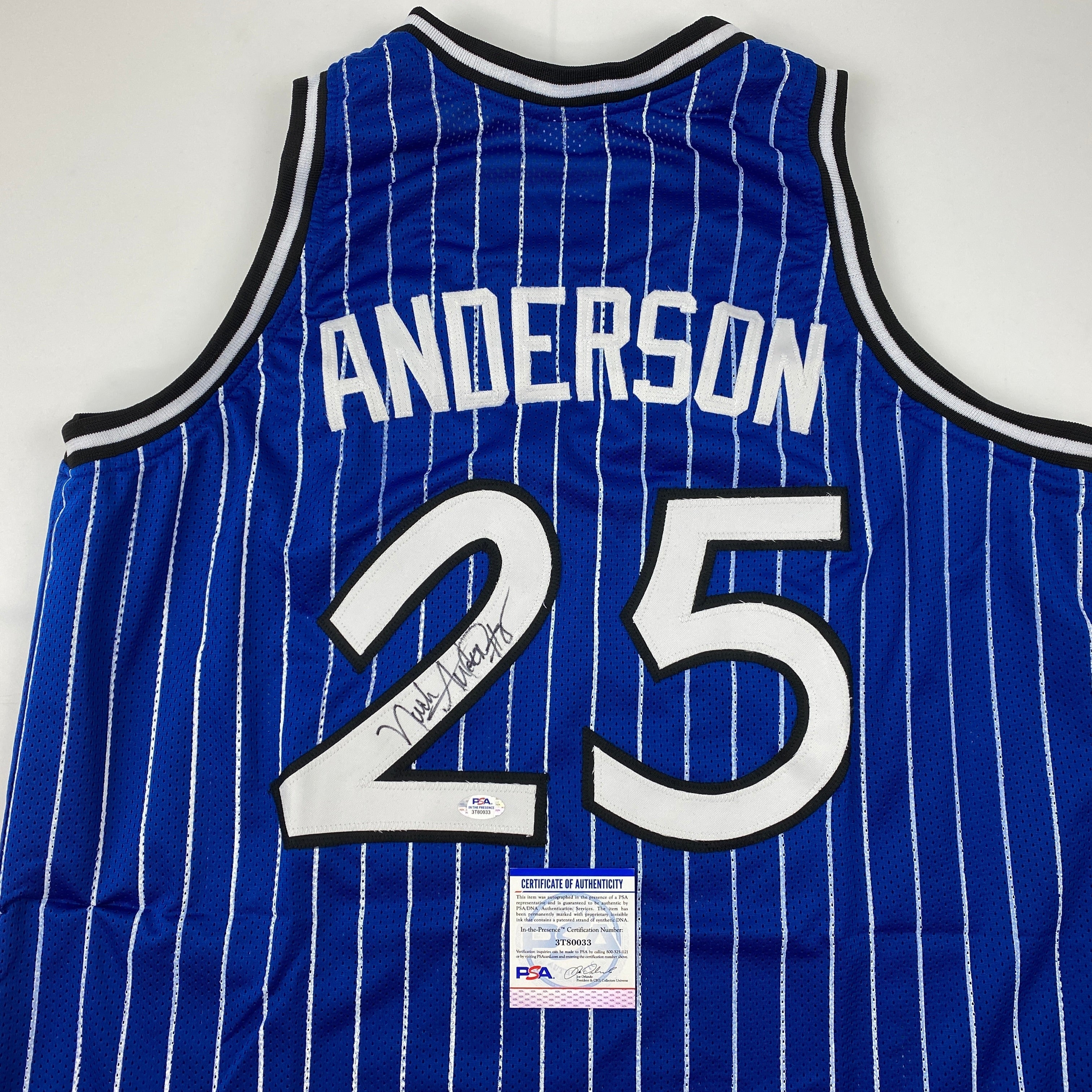autographed-signed-nick-anderson-orlando-blue-pinstripe-basketball-jersey-psa-dna-coa