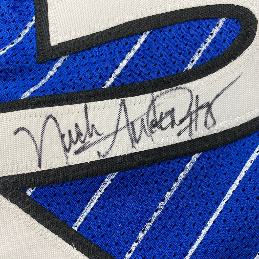 autographed-signed-nick-anderson-orlando-blue-pinstripe-basketball-jersey-psa-dna-coa