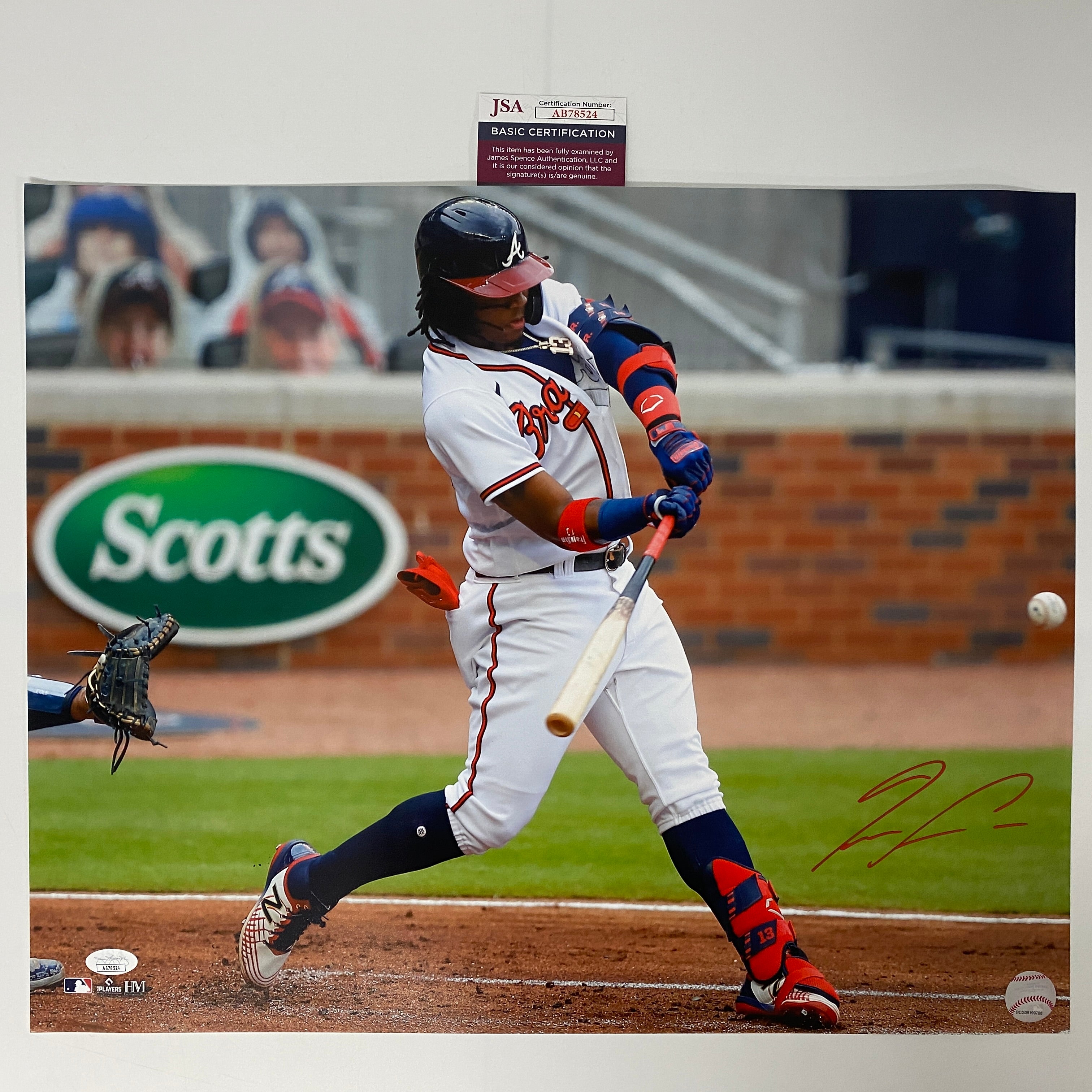 autographed-signed-ronald-acuna-jr-atlanta-braves-16x20-baseball-photo-jsa-coa-2