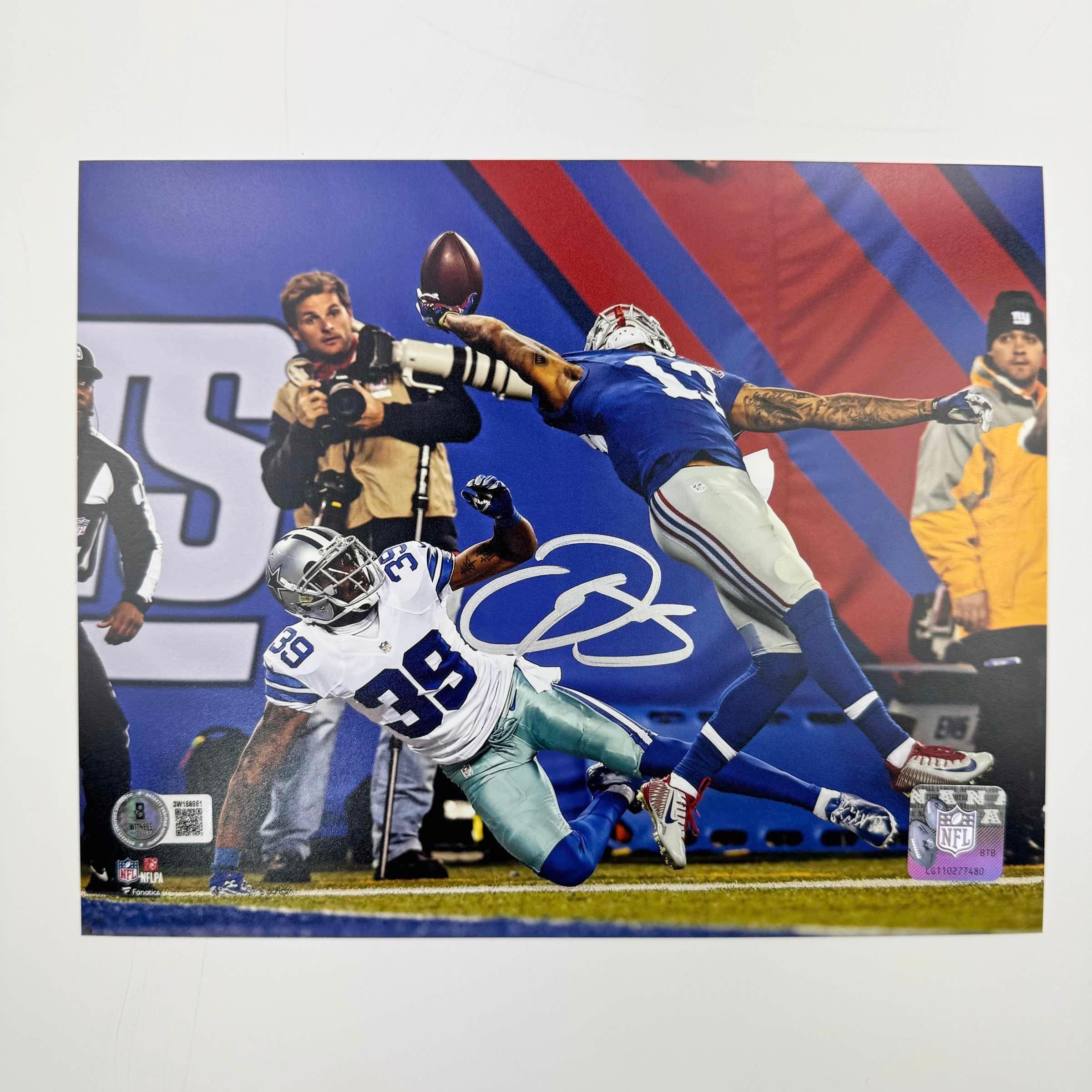 autographed-signed-odell-beckham-jr-the-catch-new-york-giants-8x10-football-photo-beckett-bas-coa