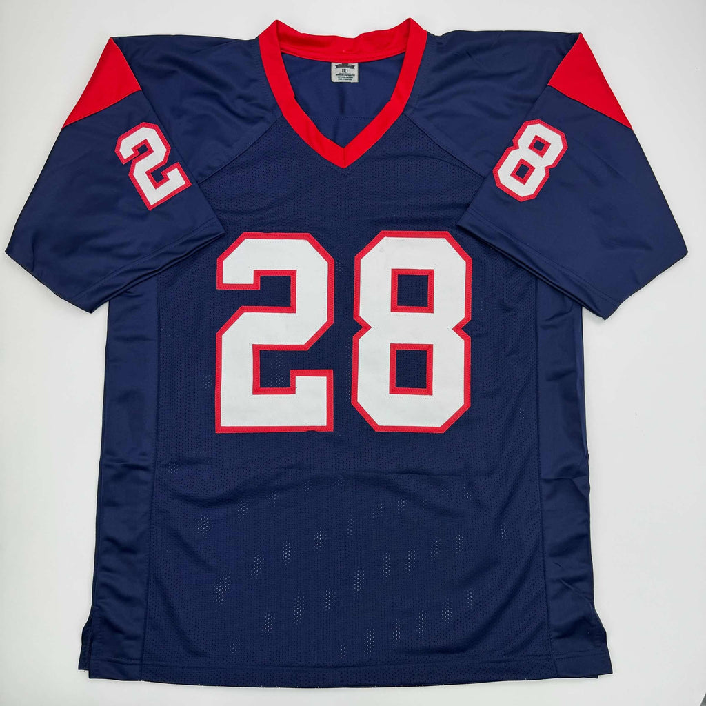 autographed-signed-joe-mixon-houston-blue-football-jersey-jsa-coa