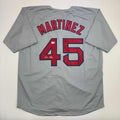 autographed-signed-pedro-martinez-boston-grey-baseball-jersey-beckett-bas-coa