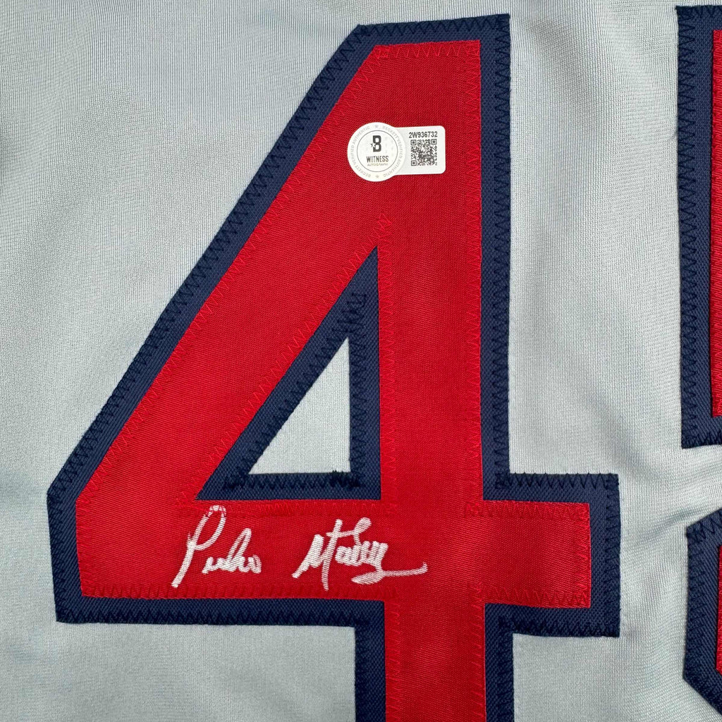 autographed-signed-pedro-martinez-boston-grey-baseball-jersey-beckett-bas-coa
