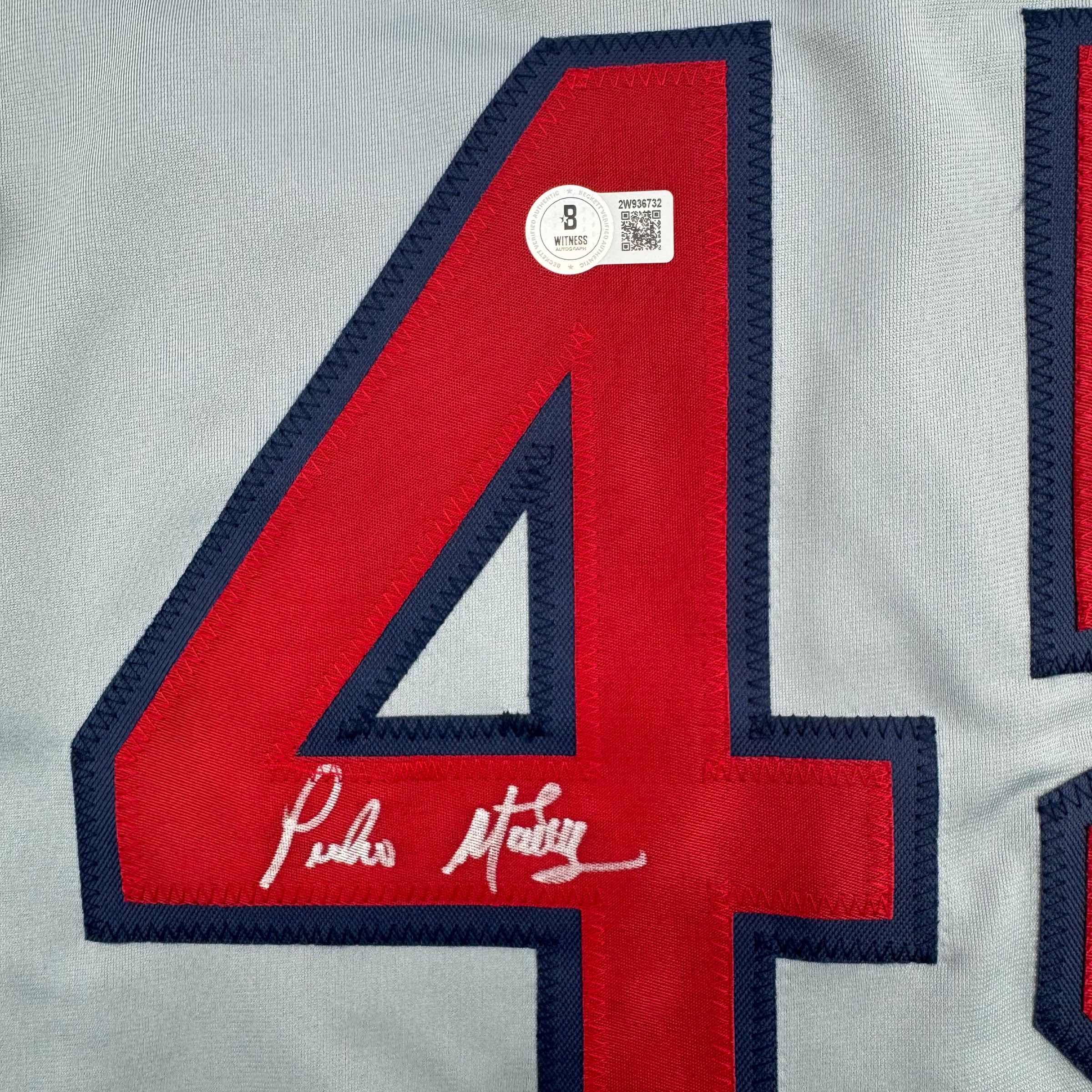 autographed-signed-pedro-martinez-boston-grey-baseball-jersey-beckett-bas-coa