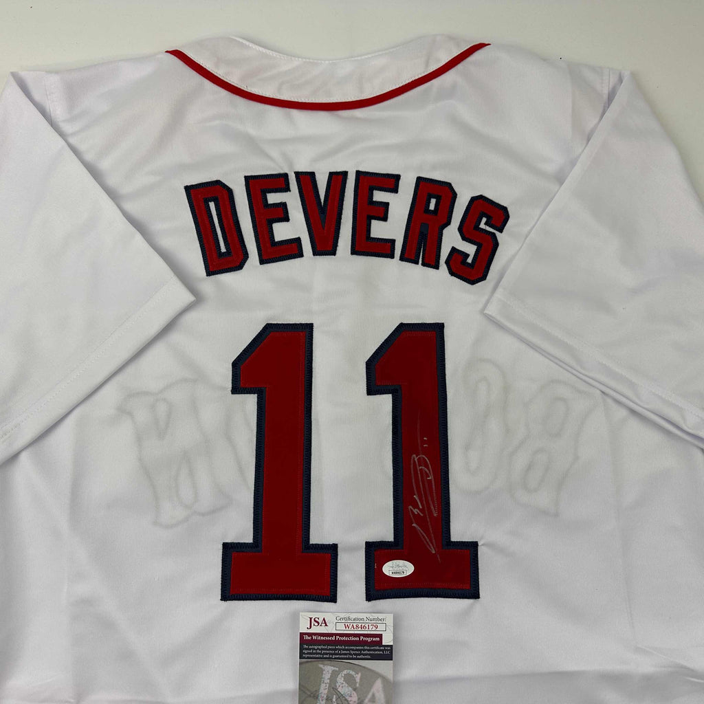 autographed-signed-rafael-devers-boston-white-baseball-jersey-jsa-coa