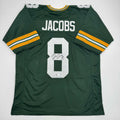 autographed-signed-josh-jacobs-green-bay-green-football-jersey-beckett-bas-coa