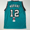 autographed-signed-ja-morant-memphis-teal-basketball-jersey-jsa-coa