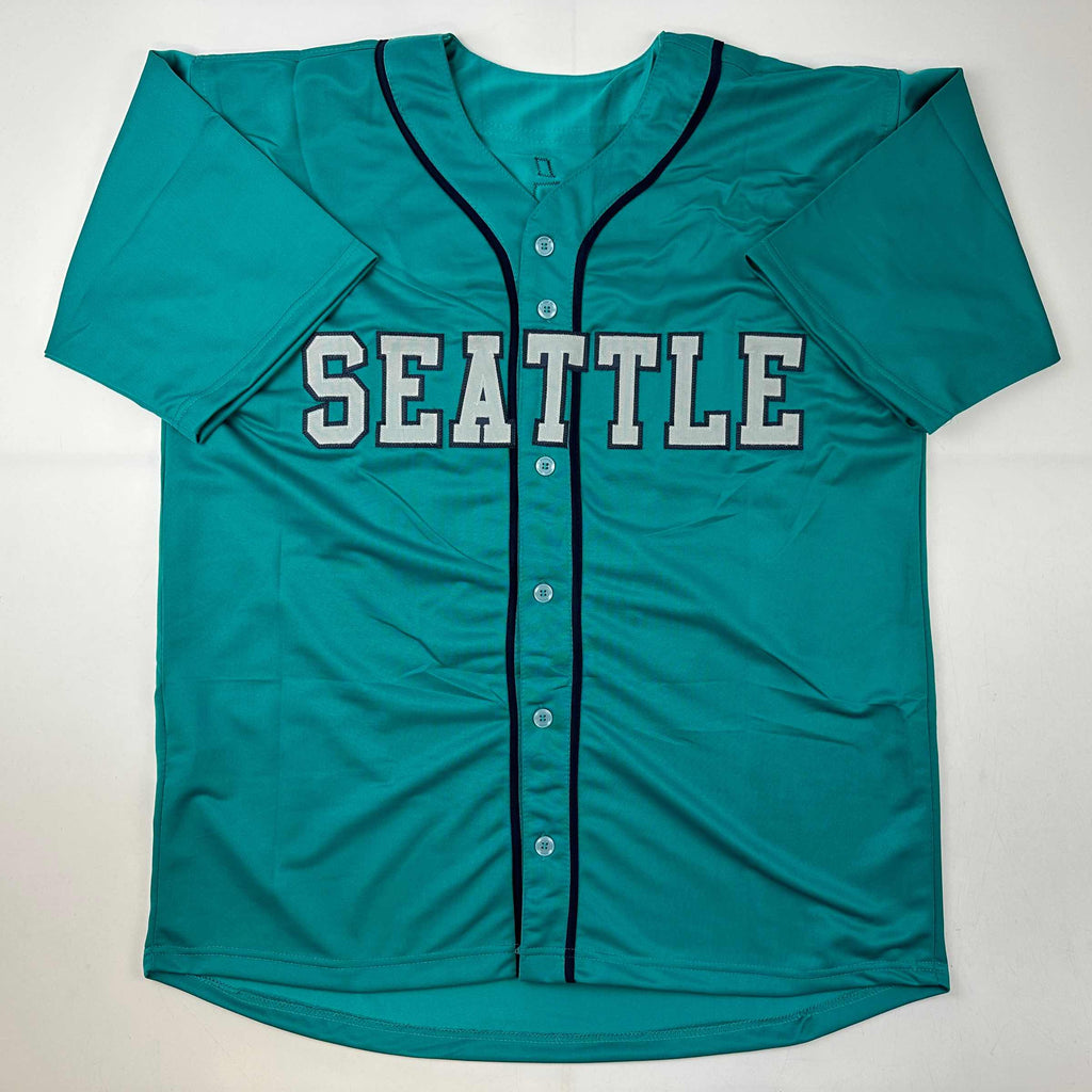 autographed-signed-felix-hernandez-seattle-teal-baseball-jersey-jsa-coa
