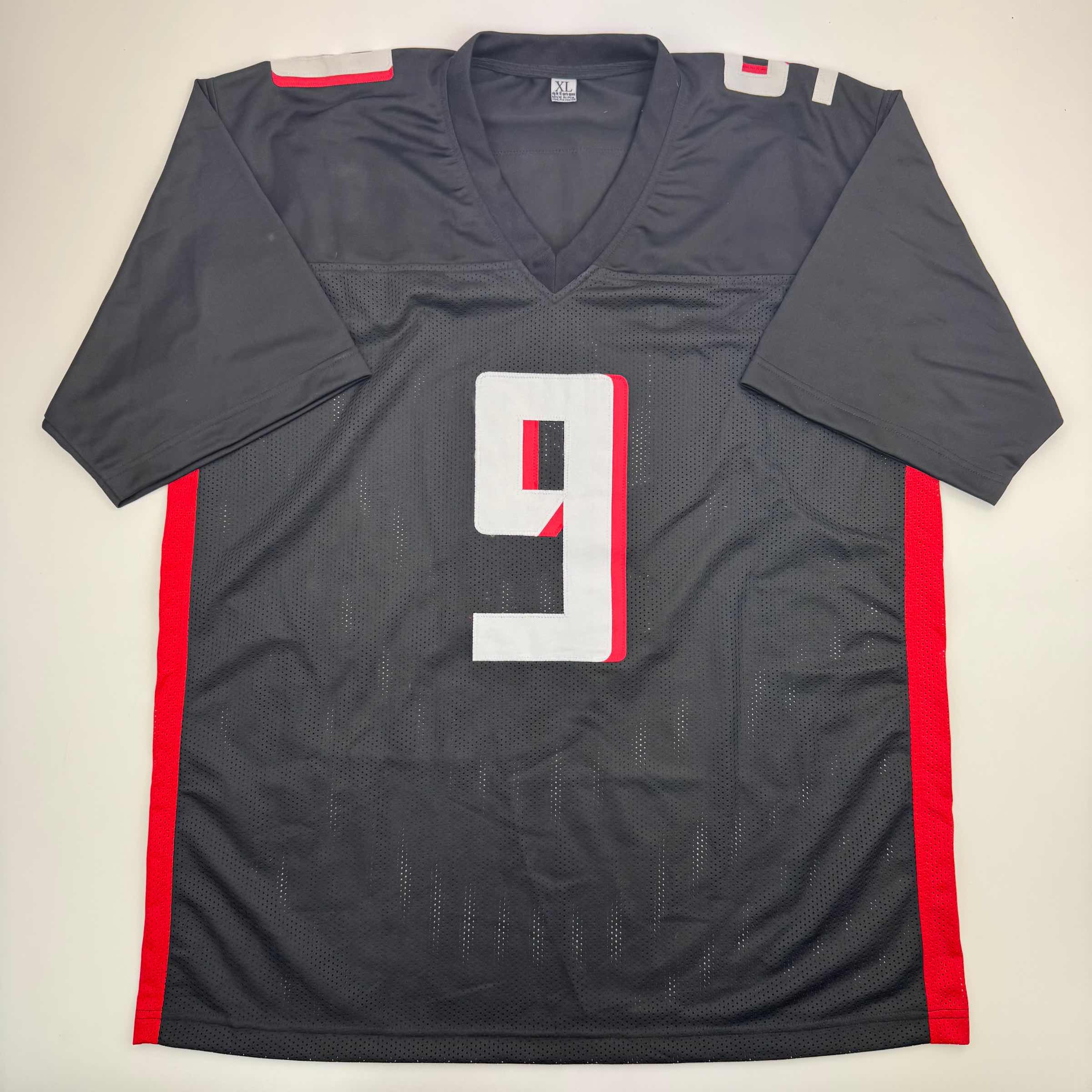 autographed-signed-michael-penix-jr-atlanta-black-football-jersey-beckett-bas-coa-1