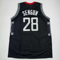 autographed-signed-alperen-sengun-houston-black-basketball-jersey-beckett-bas-coa