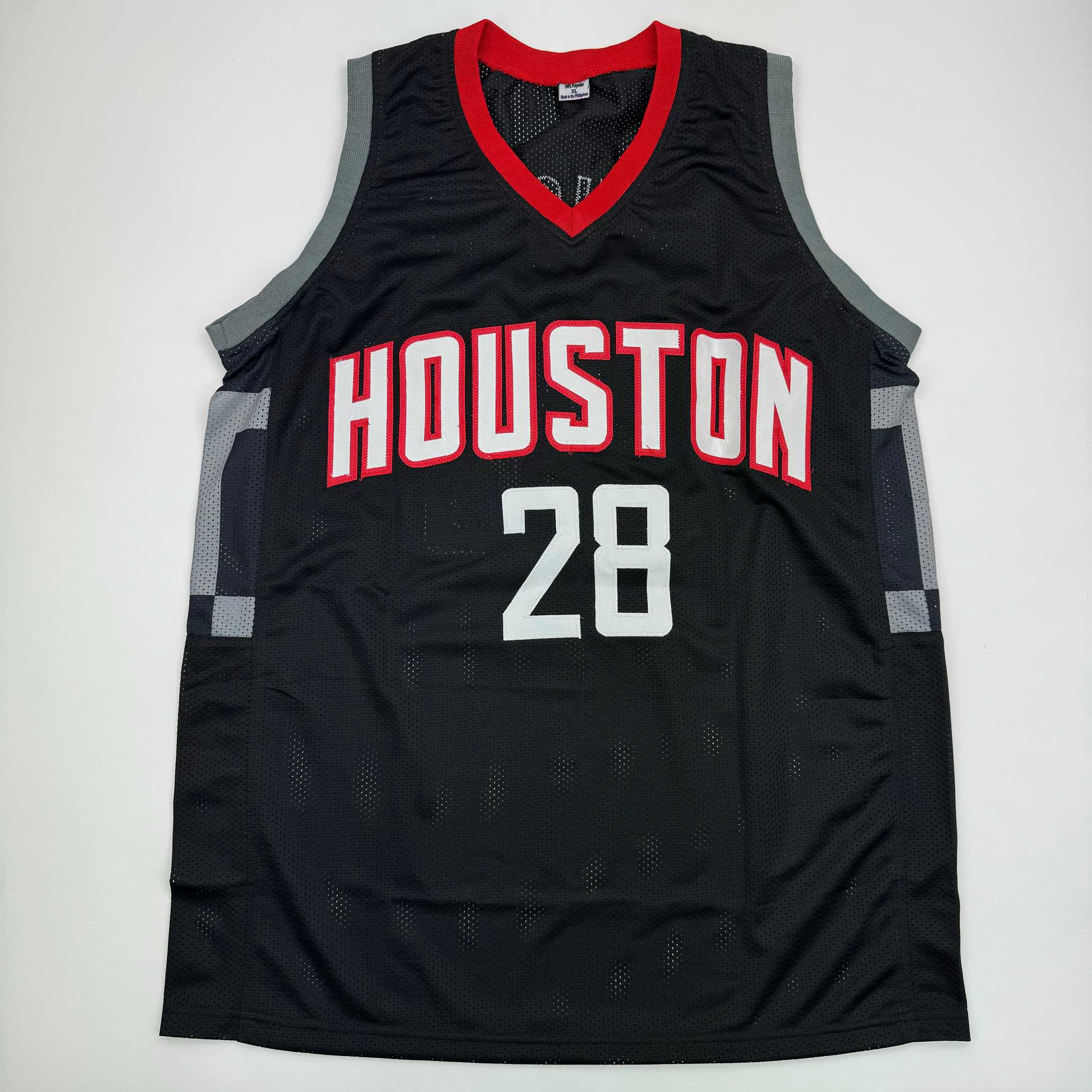 autographed-signed-alperen-sengun-houston-black-basketball-jersey-beckett-bas-coa