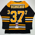 autographed-signed-patrice-bergeron-boston-black-hockey-jersey-jsa-coa