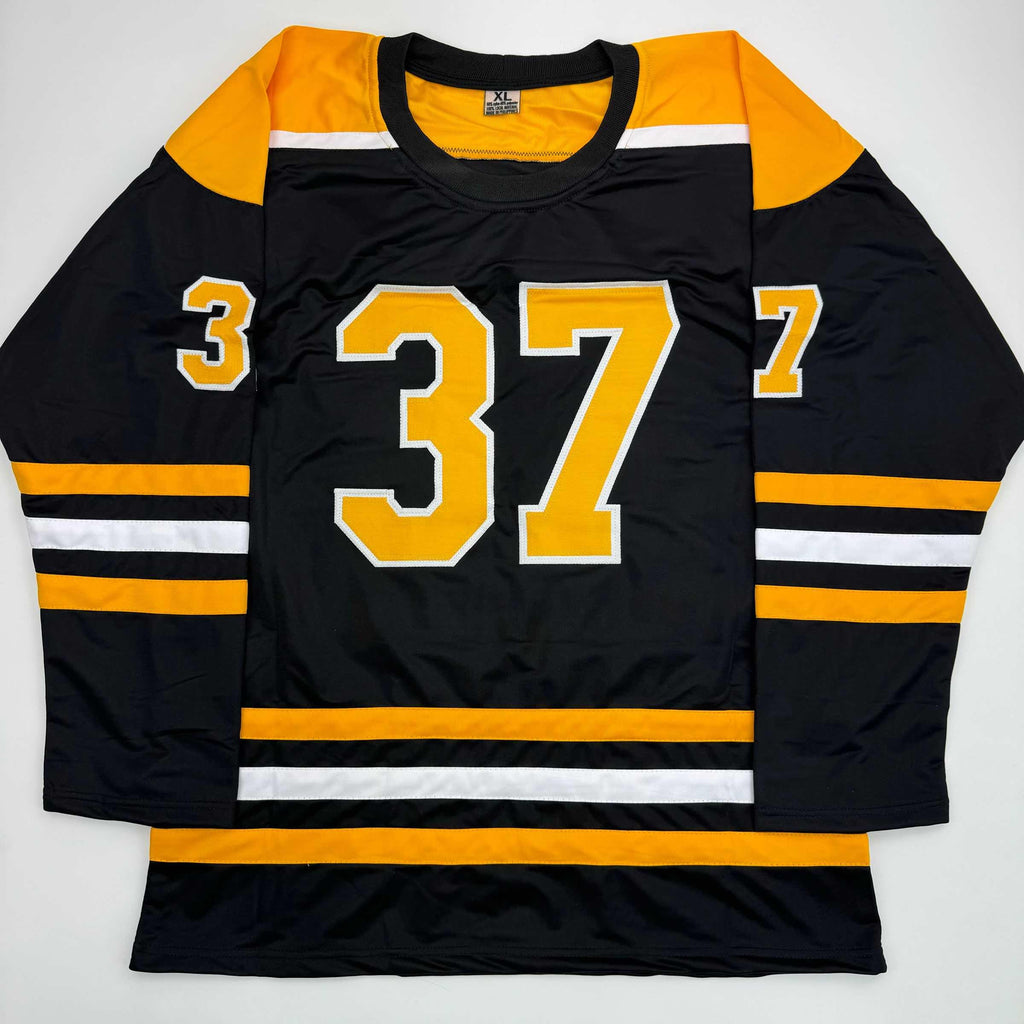 autographed-signed-patrice-bergeron-boston-black-hockey-jersey-jsa-coa