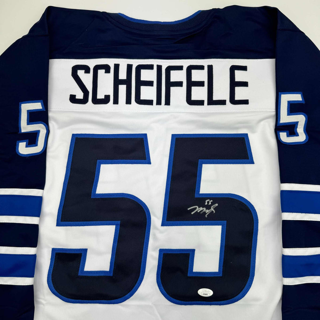 autographed-signed-mark-scheifele-winnipeg-white-hockey-jersey-jsa-coa