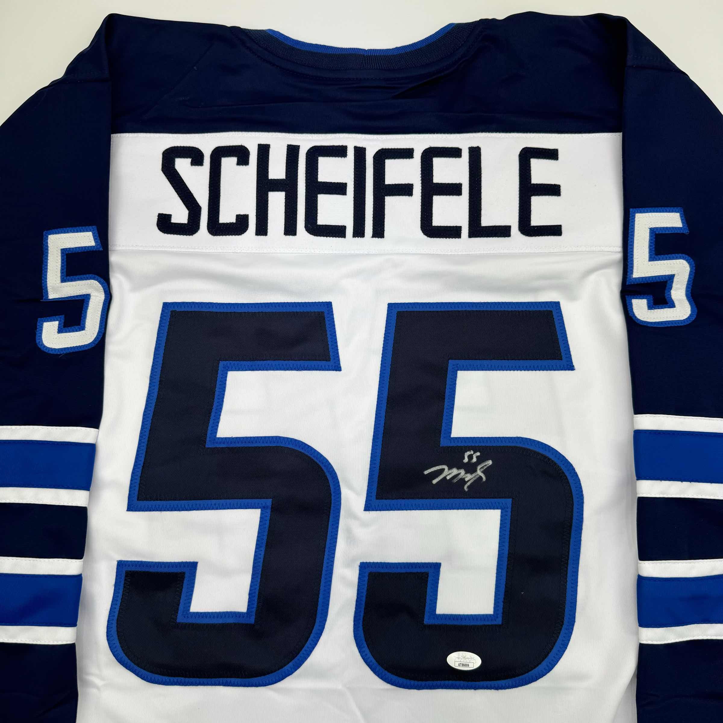 autographed-signed-mark-scheifele-winnipeg-white-hockey-jersey-jsa-coa