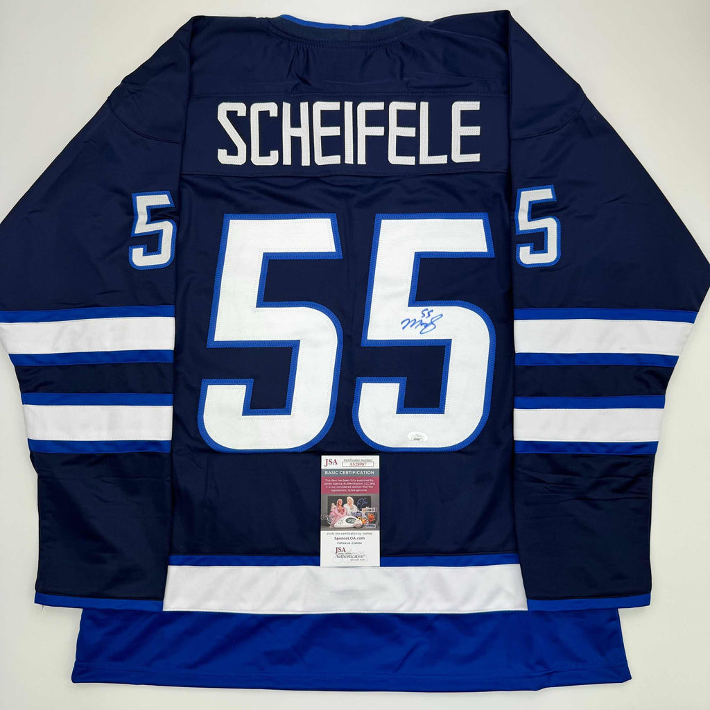 autographed-signed-mark-scheifele-winnipeg-blue-hockey-jersey-jsa-coa