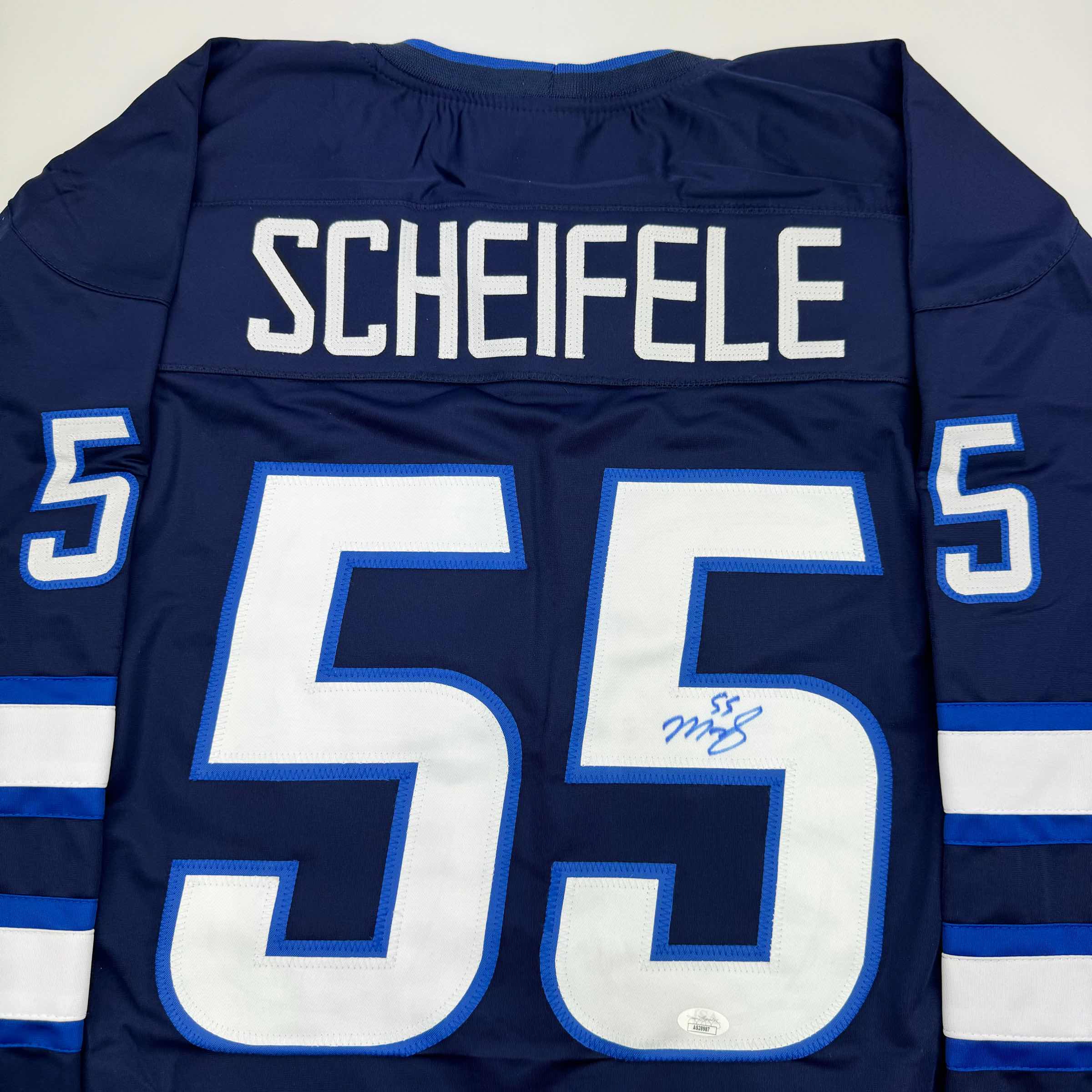 autographed-signed-mark-scheifele-winnipeg-blue-hockey-jersey-jsa-coa