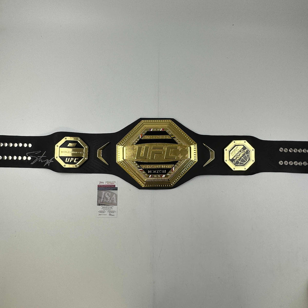 autographed-signed-israel-izzy-adesanya-black-replica-ufc-championship-title-belt-jsa-coa