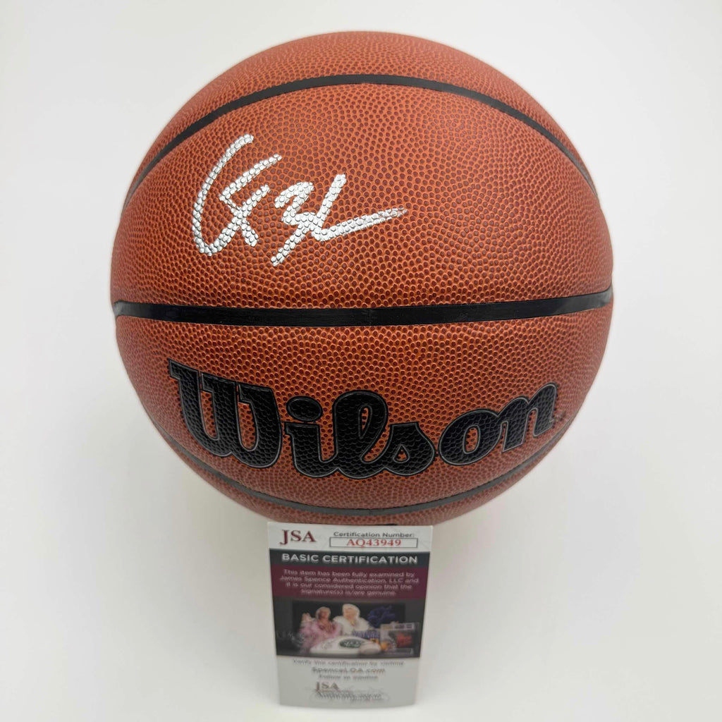 autographed-signed-cooper-flagg-dallas-mavericks-full-size-wilson-basketball-jsa-coa