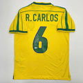 autographed-signed-roberto-carlos-brazil-yellow-soccer-jersey-beckett-bas-coa-1