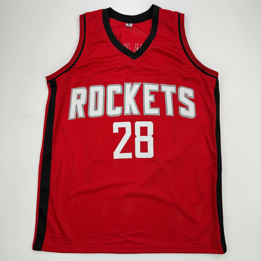 autographed-signed-alperen-sengun-houston-red-basketball-jersey-beckett-bas-coa