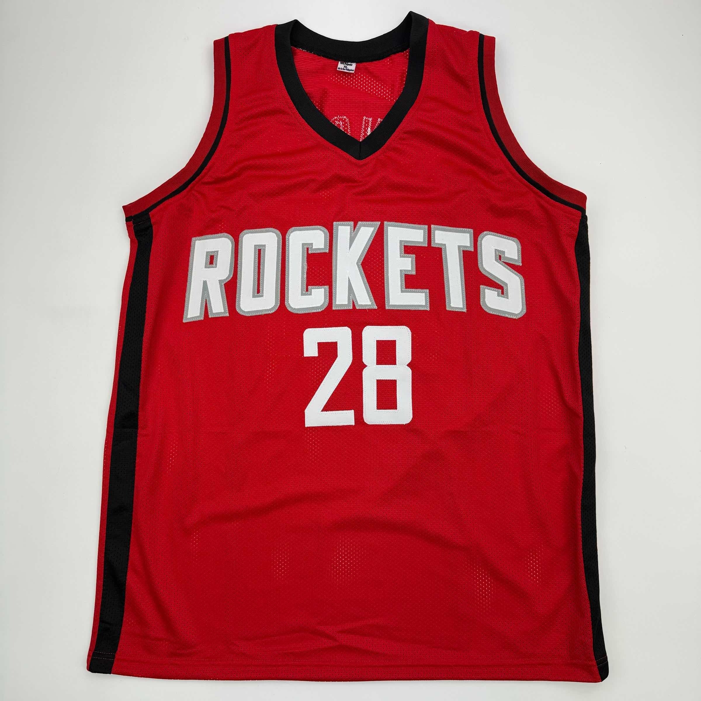 autographed-signed-alperen-sengun-houston-red-basketball-jersey-beckett-bas-coa
