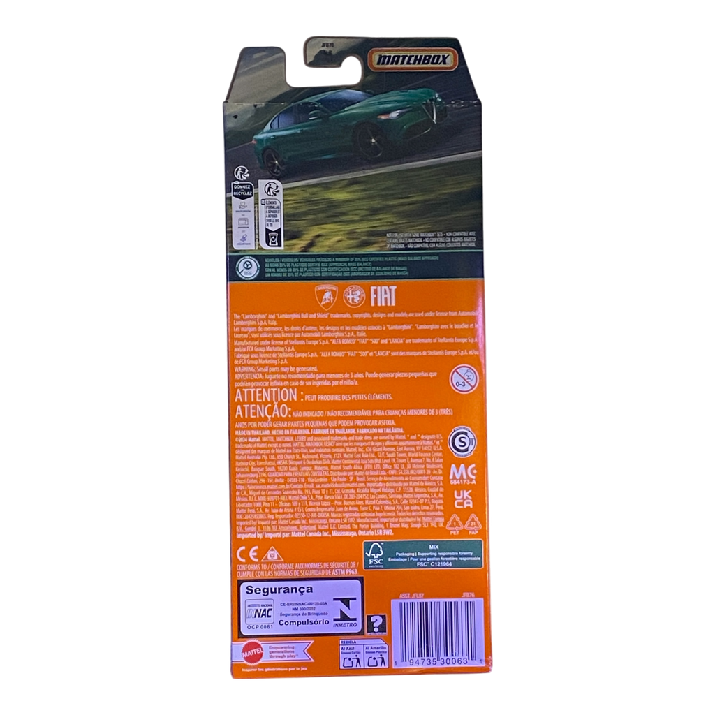 Matchbox 5 Packs - Italian Roads