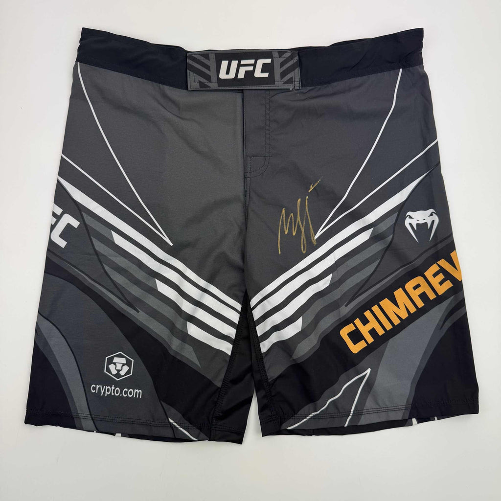 autographed-signed-khamzat-borz-chimaev-ufc-mma-ultimate-fighting-black-trunks-psa-dna-coa-1