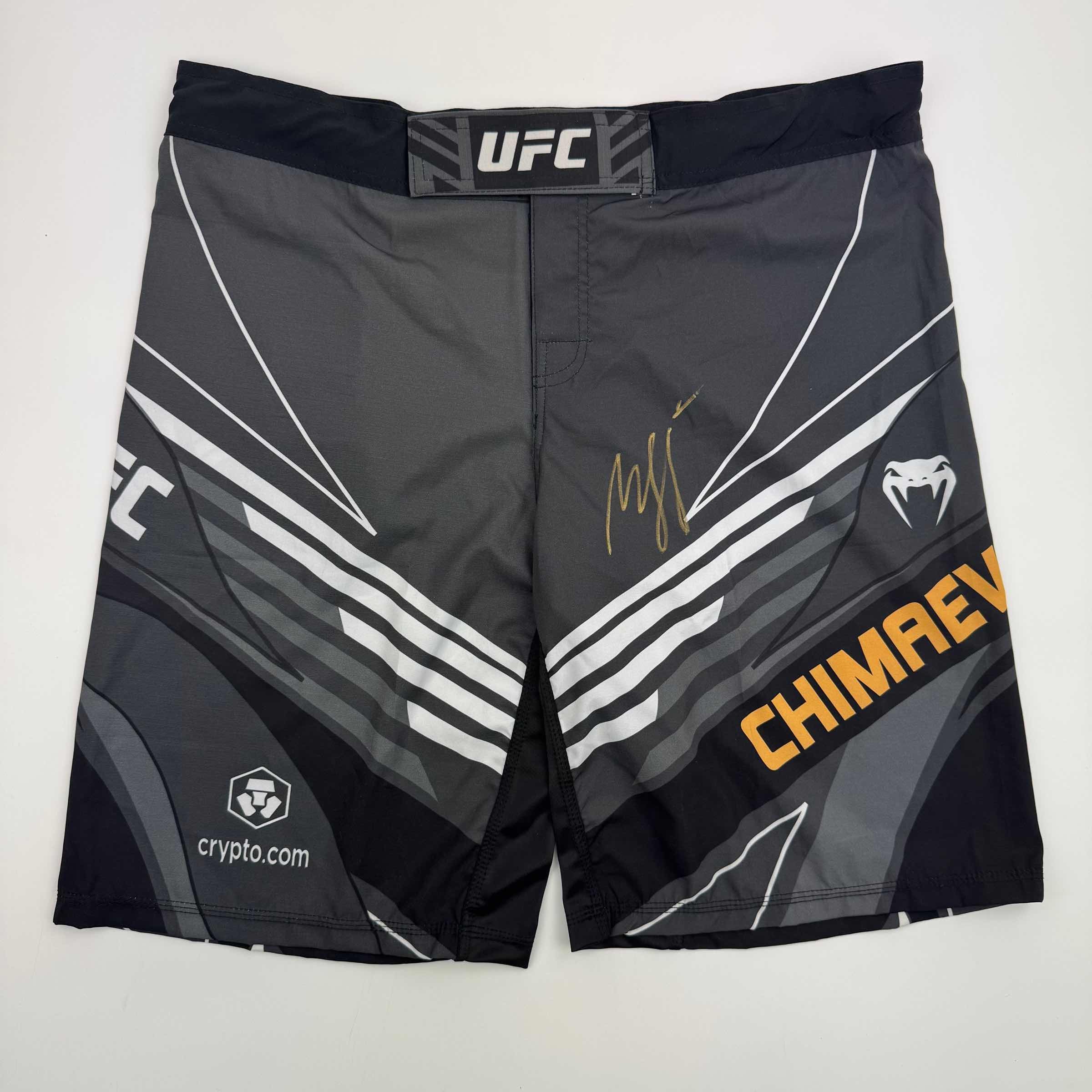 autographed-signed-khamzat-borz-chimaev-ufc-mma-ultimate-fighting-black-trunks-psa-dna-coa-1