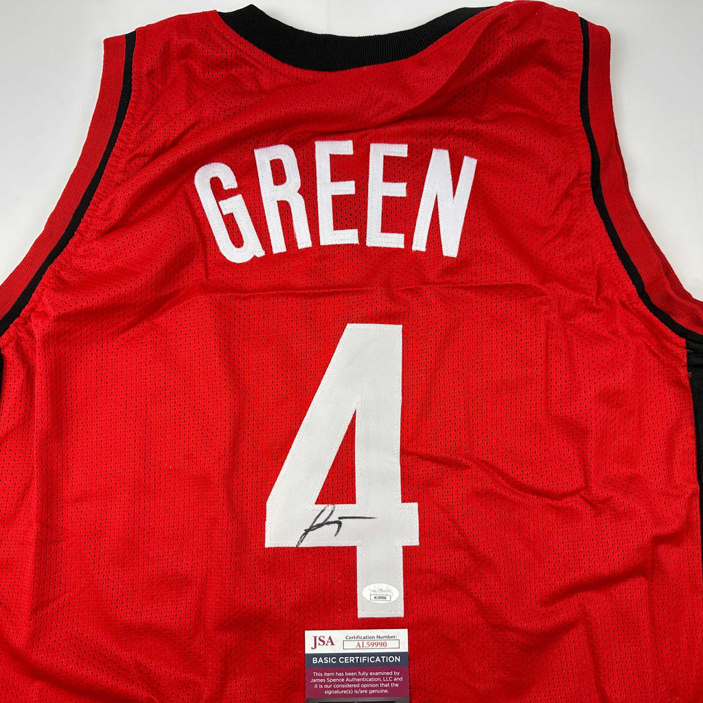 autographed-signed-jalen-green-4-houston-red-basketball-jersey-jsa-coa