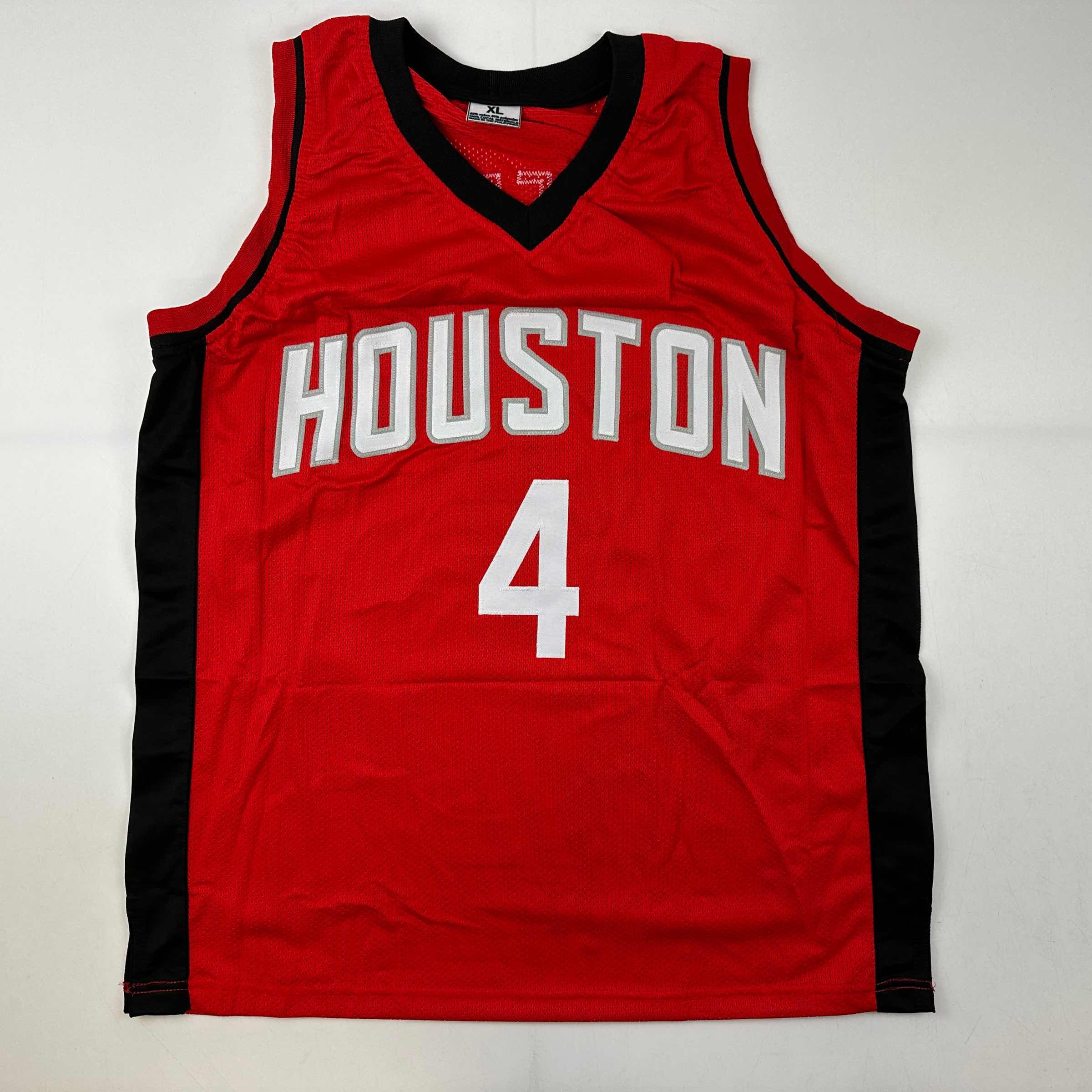 autographed-signed-jalen-green-4-houston-red-basketball-jersey-jsa-coa