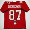 autographed-signed-rob-gronk-gronkowski-tampa-bay-red-football-jersey-jsa-coa