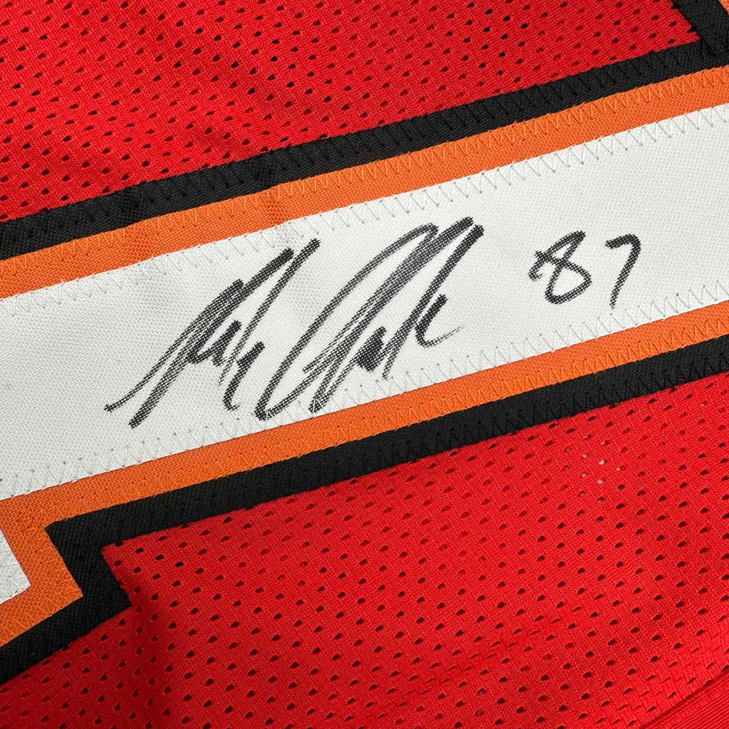 autographed-signed-rob-gronk-gronkowski-tampa-bay-red-football-jersey-jsa-coa