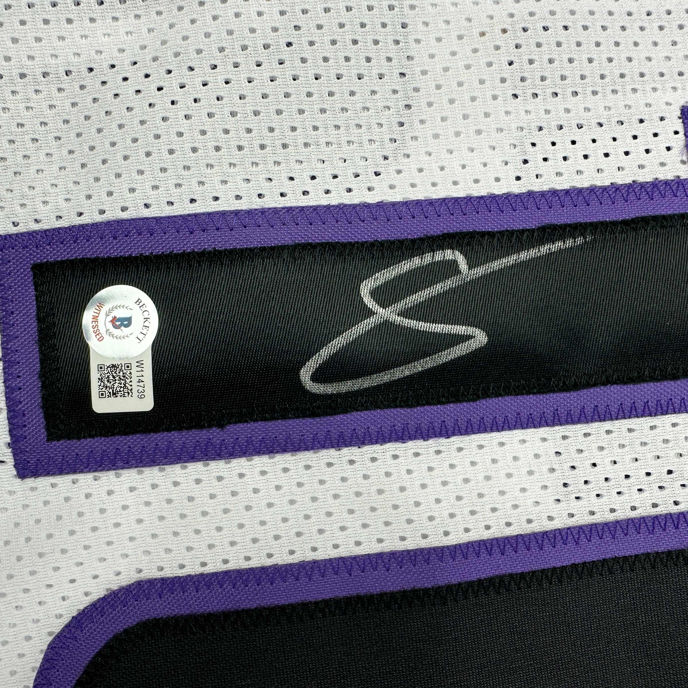 autographed-signed-demar-derozan-sacramento-white-basketball-jersey-beckett-bas-coa